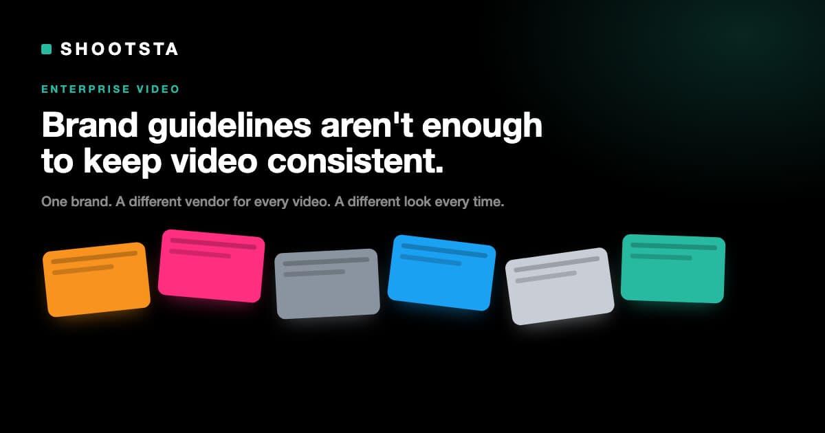 Why Brand Guidelines Don't Keep Video Consistent