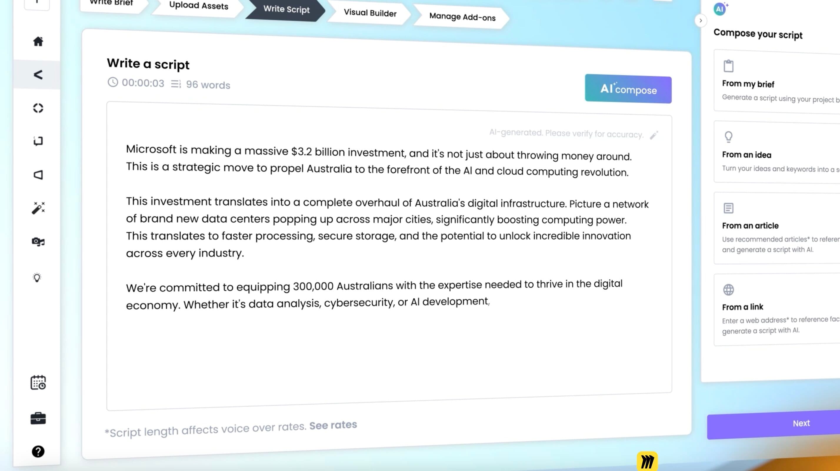 Streamline Video Scripting with Shootsta AI