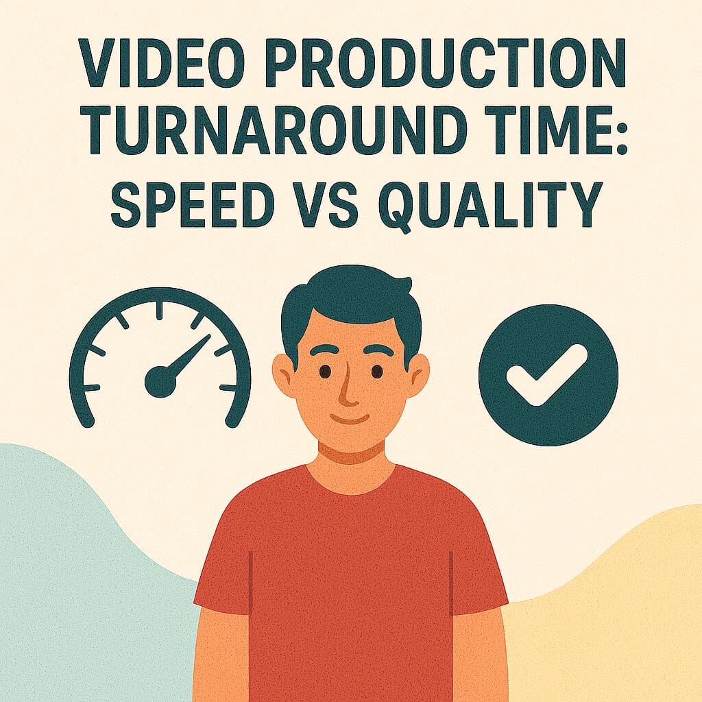 Video Production Turnaround Time: Speed vs Quality